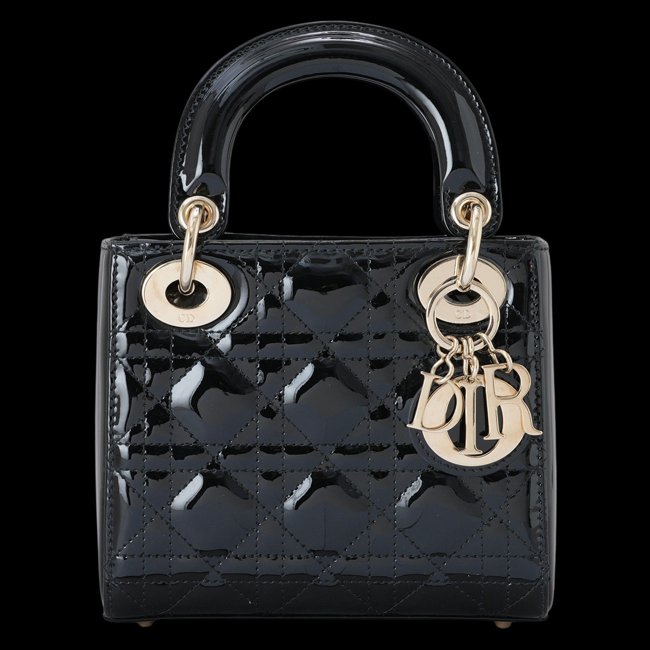 CHRISTIAN DIOR(USED)디올 페이던트 레이디백 미니